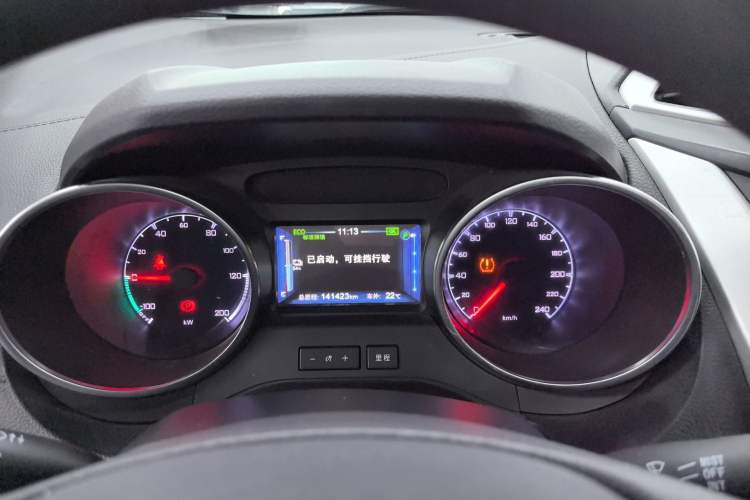 Used BYD Yuan New Energy 2019 EV360 Smart Connect Leading Model Instrument Cluster