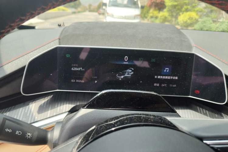 Used Zeekr 001 2022 Ultra-Long Range Dual-Motor ME Version Instrument Cluster