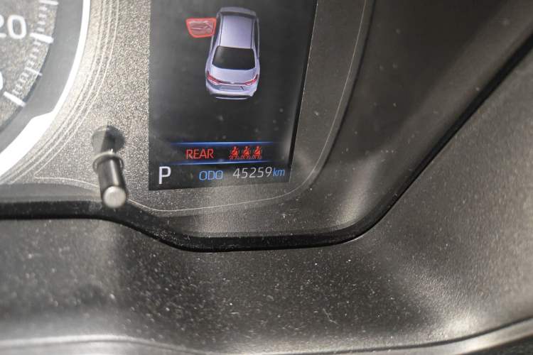 Used Toyota Levin 2021 Dual-Motor 1.8H E-CVT Leading Edition Odometer Close Up