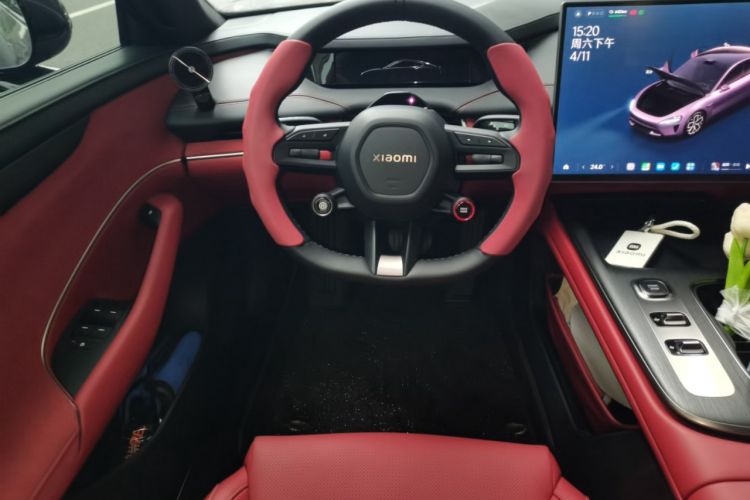 Used Xiaomi Auto SU7 2024 Rear-Drive Ultra-Long Range Advanced Pro-Level Intelligent Driving Version Steering Wheel