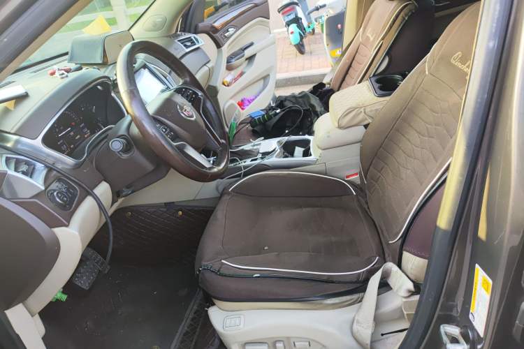 Used Cadillac SRX 2014 3.0L Elite Model Left Front Seat