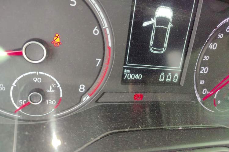 Used Volkswagen Polo 2019 Plus 1.5L Automatic Panoramic Enjoyment Edition Odometer Close Up