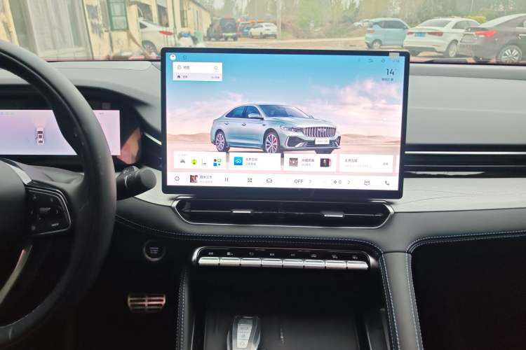 Used Geely Auto Preface 2026 Model Oriental Yao 2.0TD Lanxing Edition Audio And AC Panel