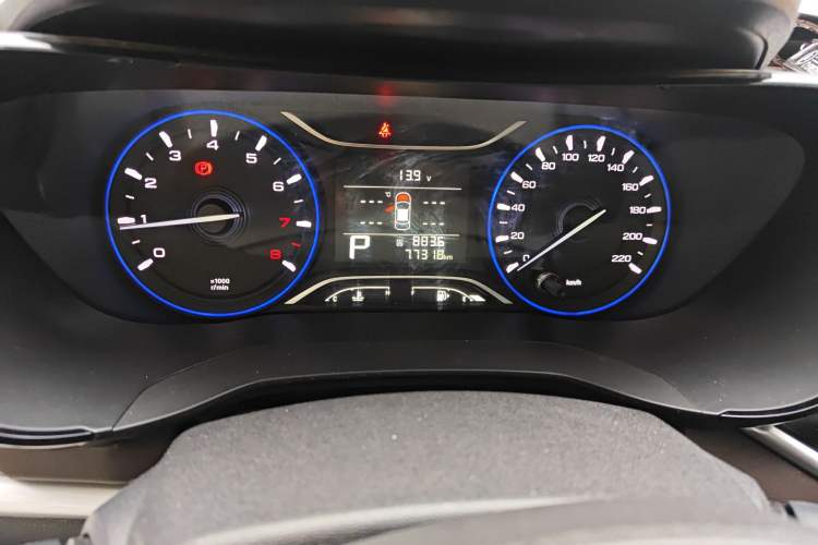 Used GAC Trumpchi GA4 2018 200T Automatic Luxury Edition Odometer Close Up