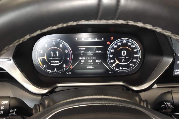 Used GAC Trumpchi GS4 2022 270T Automatic Smart Drive Technology Edition (Upgraded Version) Instrument Cluster