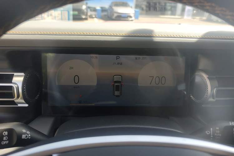 Used BAIC Off-Road BJ40 2024 2.0T All-New Urban Hunter Edition Ultimate Version Instrument Cluster