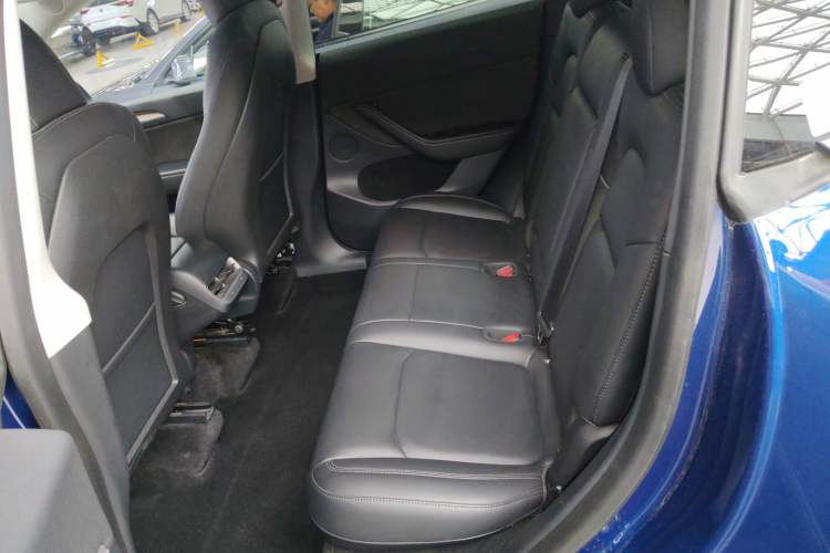 Used Tesla Model Y 2021 Standard Range Rear-Wheel Drive Version Left Rear Seat