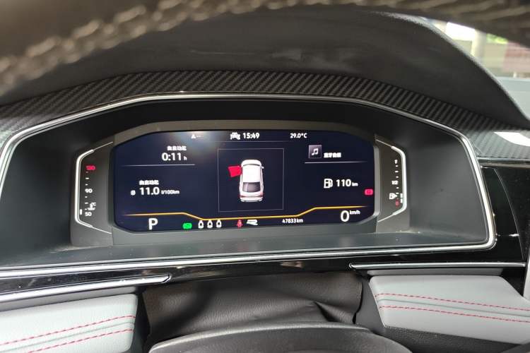 Used Volkswagen Tiguan X 2022 330TSI Two-Wheel-Drive Flagship Edition Instrument Cluster