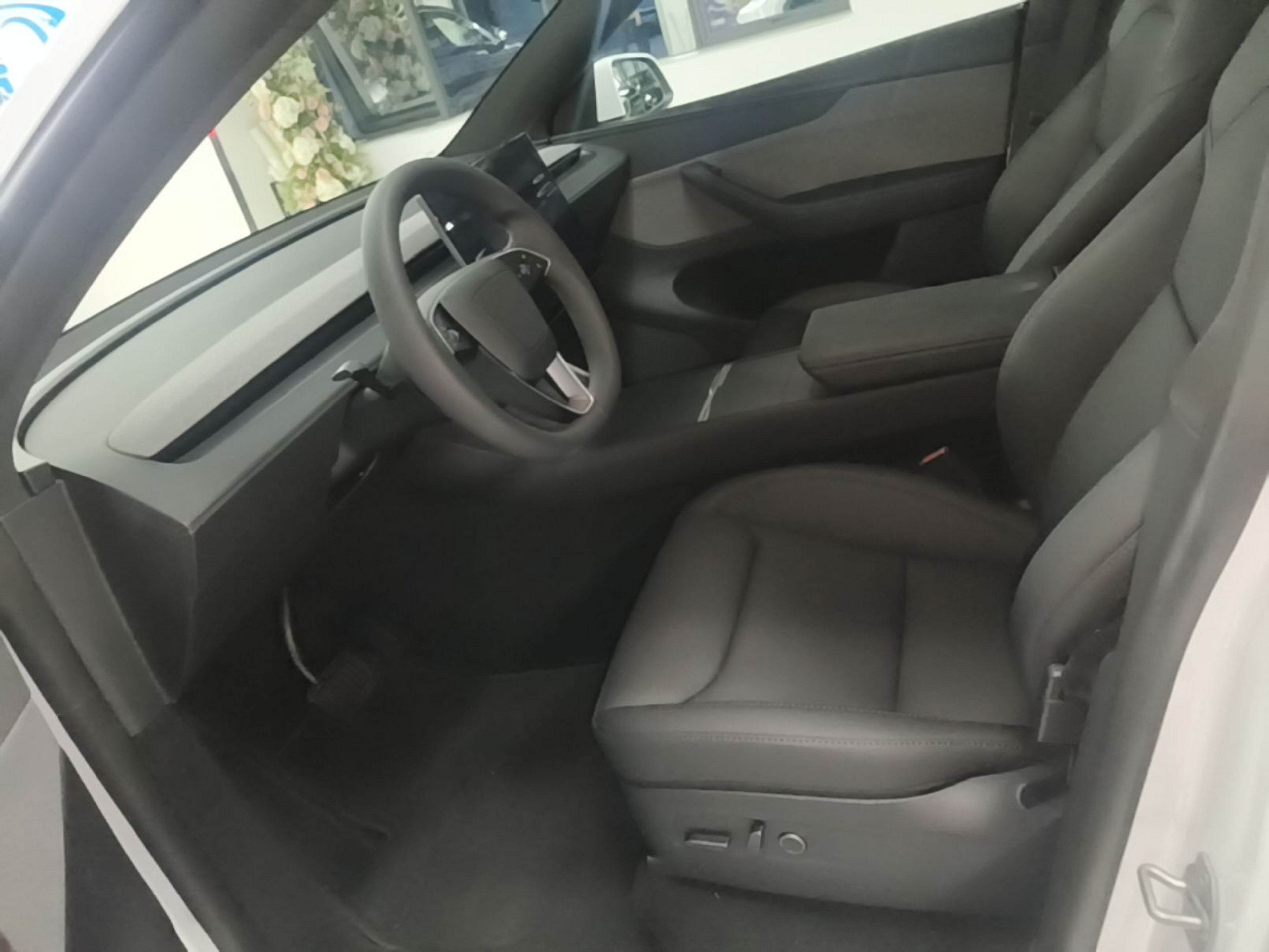 Vordere Reihe im Auto