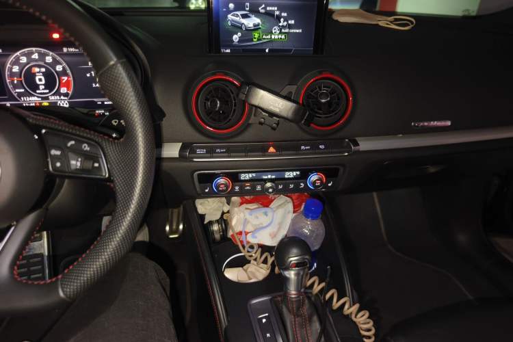 Used Audi S3 2019 S3 2.0T Limousine Audio And AC Panel