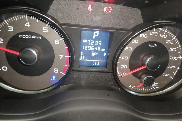 Used Subaru Forester 2016 2.0i Fashion Navigation Edition Odometer Close Up