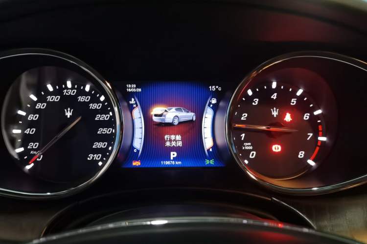 Used Maserati President 2015 3.0T Standard Model Instrument Cluster