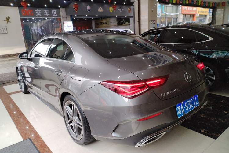 Used Mercedes-Benz CLA 2021 CLA 200 Rear Left 45 Deg