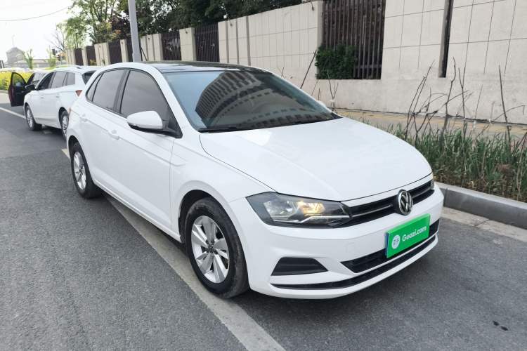 Used Volkswagen Polo 2021 Plus 1.5L Automatic Panoramic Enjoyment Edition Front Right 45 Deg