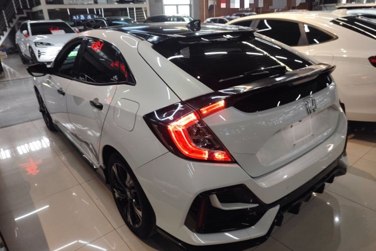 Used Honda Civic 2021 HATCHBACK 220TURBO CVT Trendy Cool Edition Rear Left 45 Deg