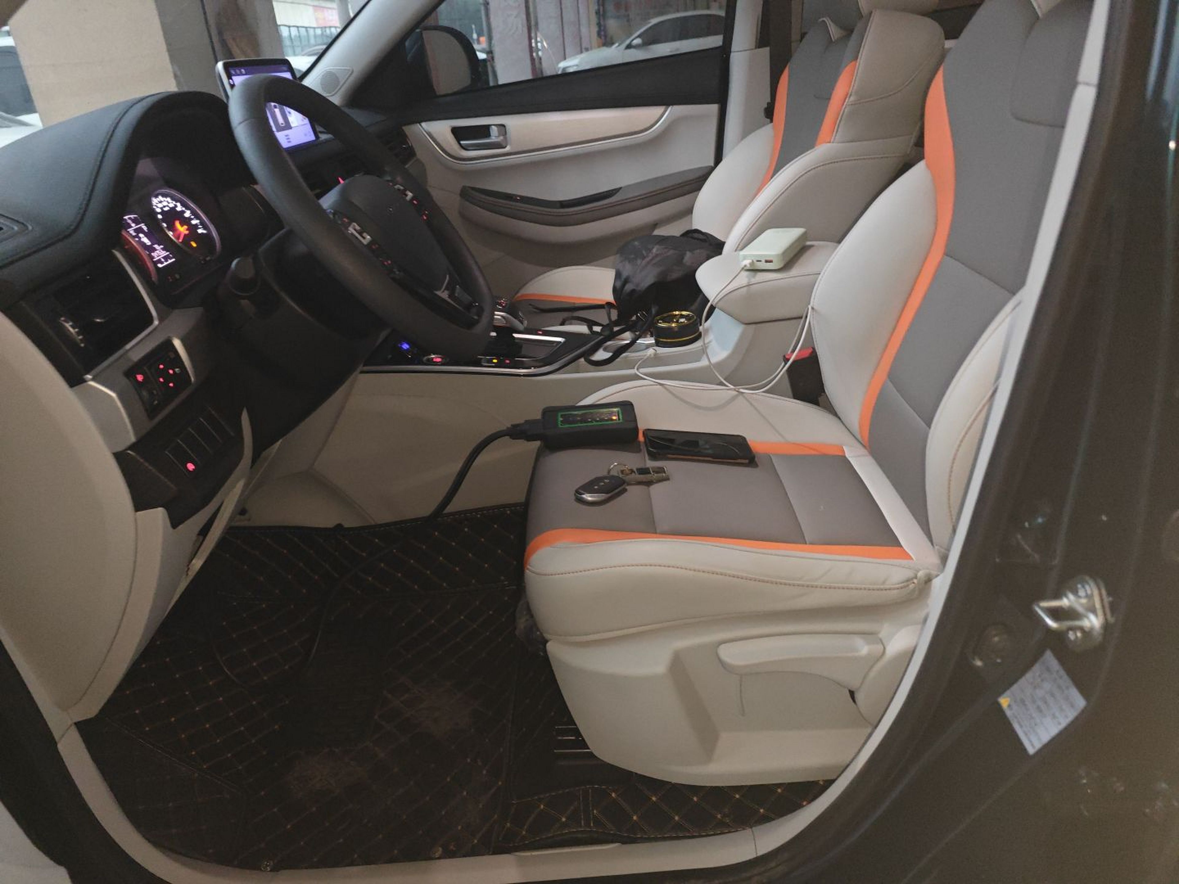 Avant de la voiture