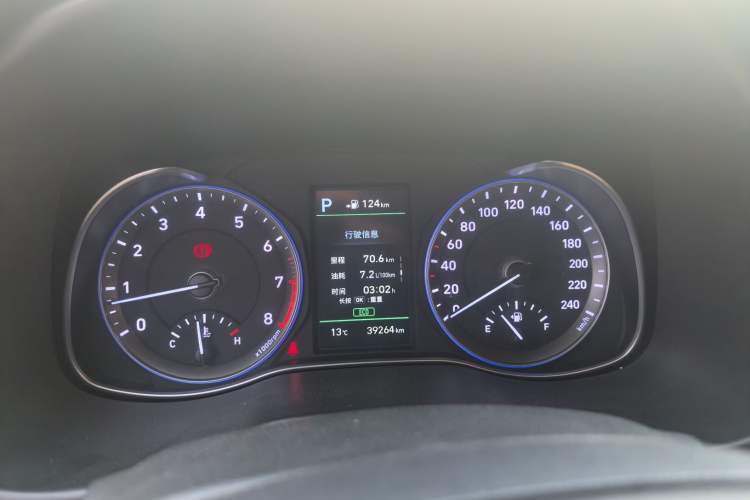 Used Hyundai ENCINO 2018 1.6T Dual-Clutch Zhilian Edition China V Standard Instrument Cluster