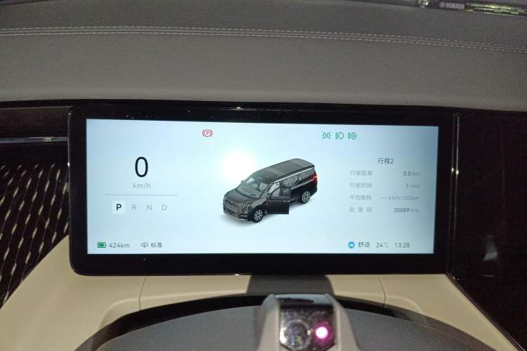 Used Zeekr 009 2024 Six-Seat Executive Version 4WD 108 kWh Instrument Cluster