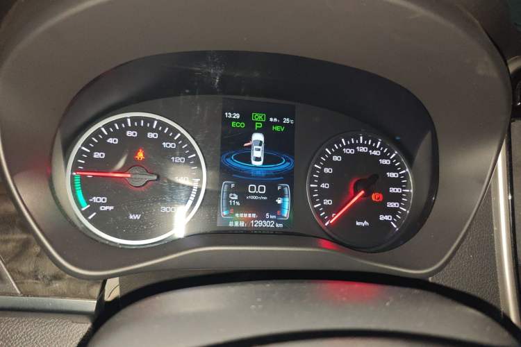 Used BYD Qin New Energy 2017 1.5T Luxury Model Instrument Cluster