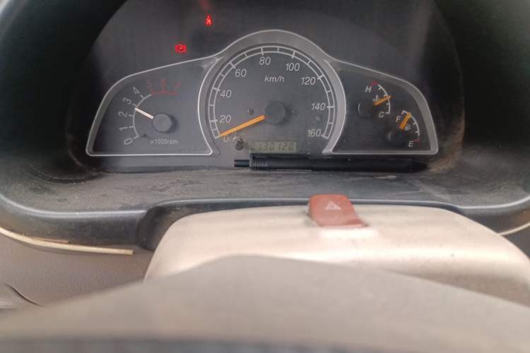 Used CHANGAN KAICHENG Star S460 2009 1.3L Standard Version Odometer Close Up