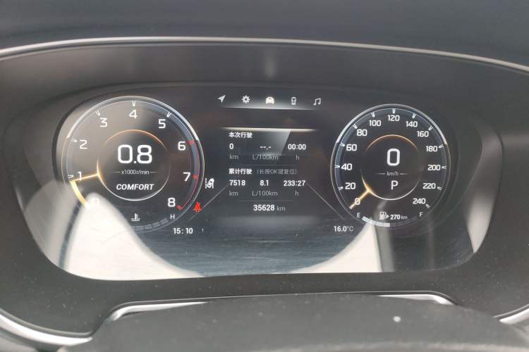 Used GAC Trumpchi GS4 PLUS 2021 270T Automatic Galaxy Edition Instrument Cluster