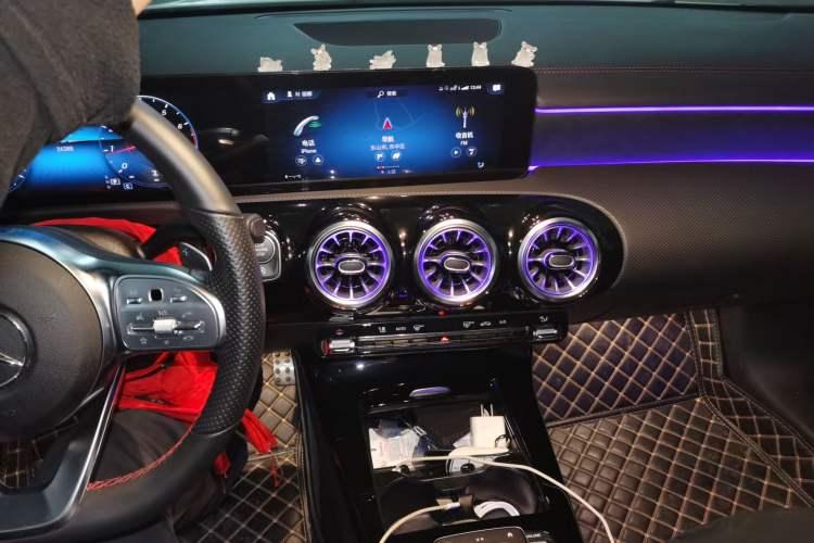 Used Mercedes-Benz CLA 2022-Year Updated CLA 200 Audio And AC Panel