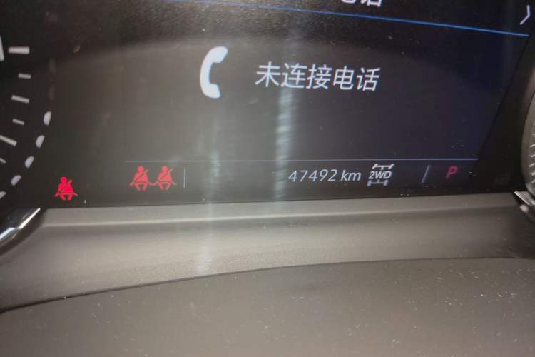 Used Cadillac XT6 2020 28T Six-Seater Four-Wheel-Drive Luxury Version Odometer Close Up