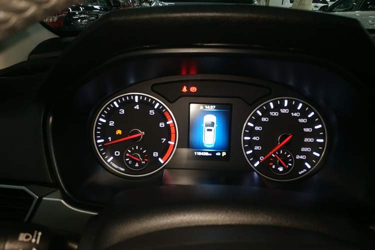 Used Haval H6 2018 Blue Label Sport Edition 1.5T Automatic Two-Wheel Drive Elite Model Instrument Cluster