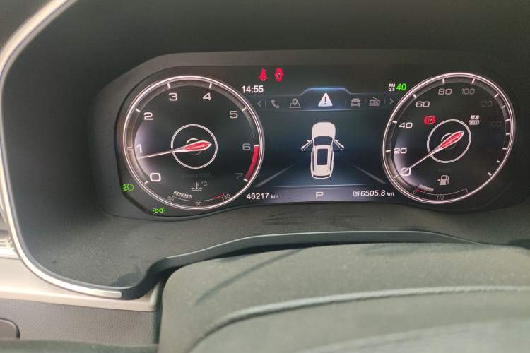 Used Hongqi HS7 2021 3.0T Automatic All-Wheel Drive ZhiLian Flagship Edition Instrument Cluster