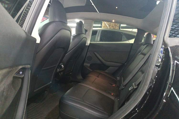 Used Tesla Model Y 2022 Rear-Wheel-Drive Version Left Rear Seat