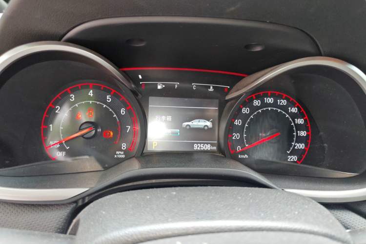 Used Chevrolet Monza 2019 RS 330T Automatic Comfort Edition China VI Standard Instrument Cluster