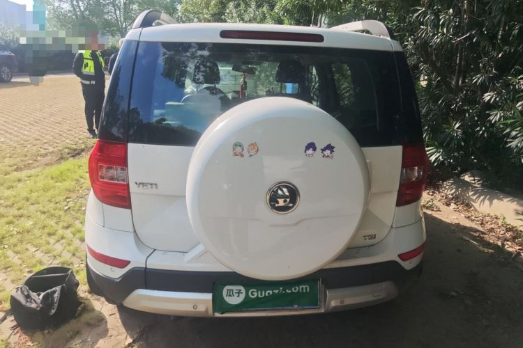 Used Skoda Yeti 2014 1.4 TSI DSG Polar Edition Rear