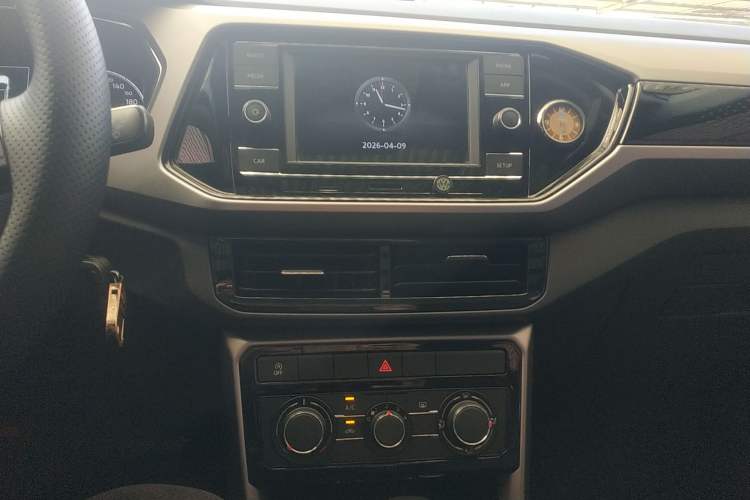 Used Volkswagen T-Cross 2019 1.5L Automatic Comfort Edition Audio And AC Panel