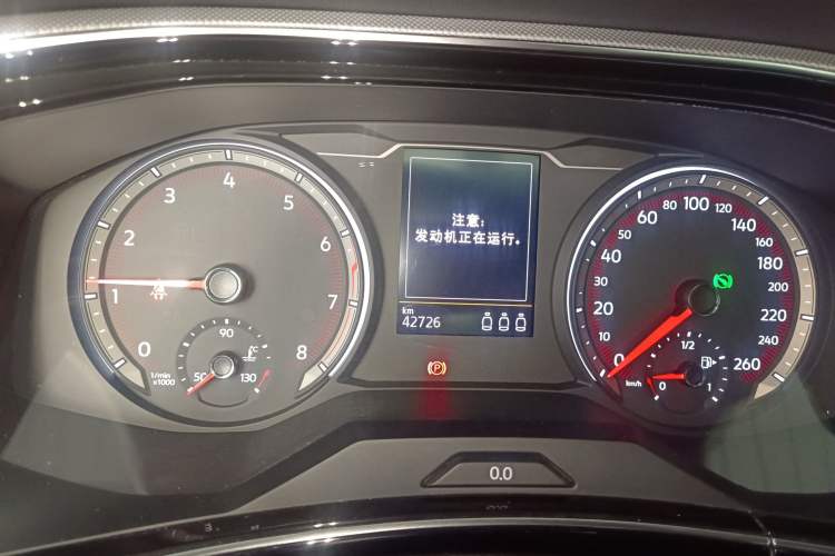 Used Volkswagen Tayron 2022 280TSI Two-Wheel Drive Luxury Smart Connectivity Version Instrument Cluster