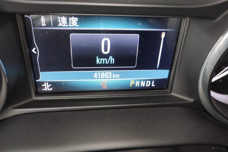 Used Buick Envision 2018 28T Four-Wheel Drive Elite Version Odometer Close Up