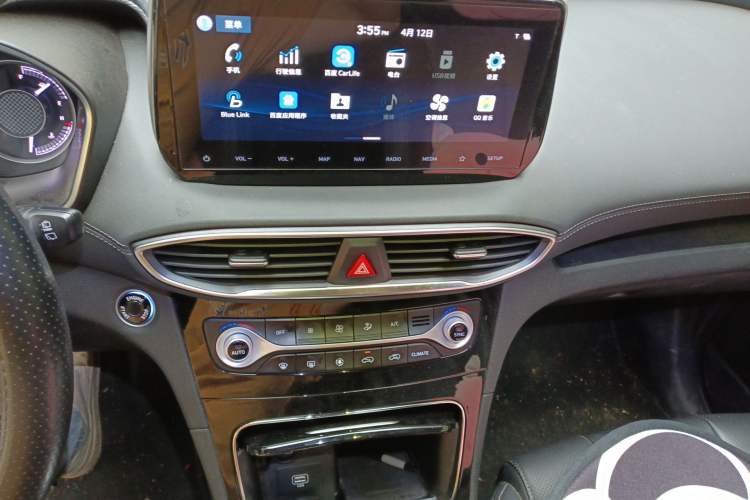 Used Hyundai Santa Fe 2019 380 TGDi DLX Automatic 2WD Prestige Edition China V Emission Standard Odometer Close Up