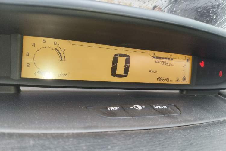 Used Citroen C-Quatre 2011 Sedan 1.6L Manual Fashion Edition Instrument Cluster