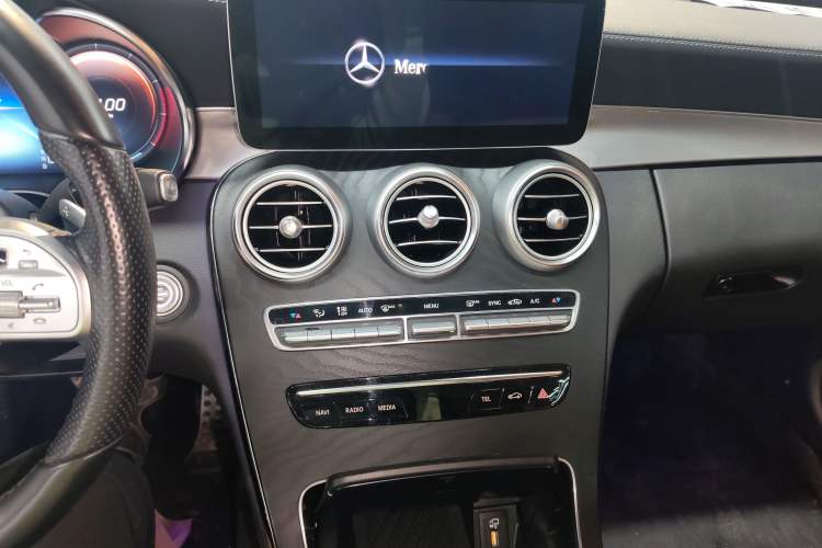 Used Mercedes-Benz C-Class 2021 C 260 Coupe Audio And AC Panel