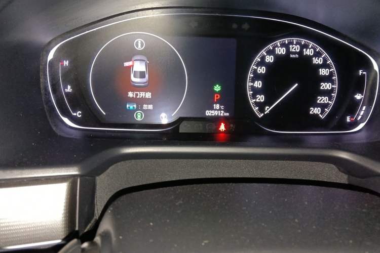 Used Honda Accord 2018 260TURBO Luxury Edition China VI Odometer Close Up