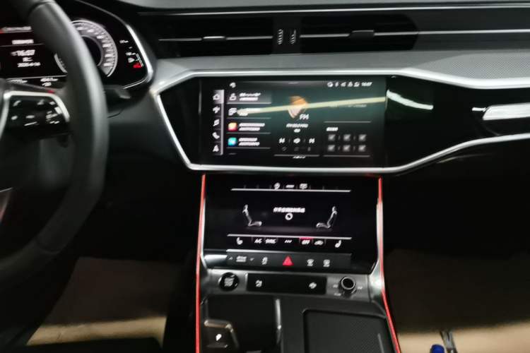 Used Audi A6L 2021 45 TFSI Prestige Dynamic Edition Audio And AC Panel