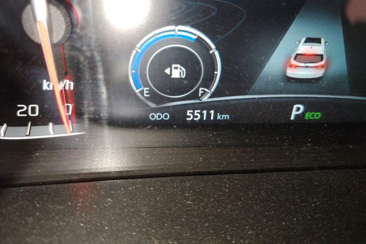 Used CHANGAN CS75 2023 Enjoy Edition 1.5T DCT Luxury Version Odometer Close Up