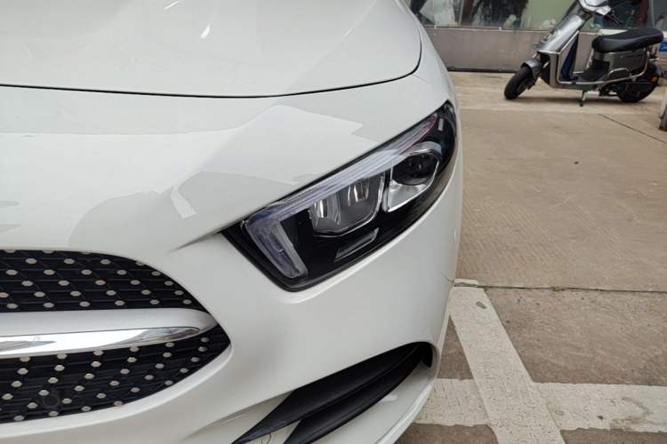 Used Mercedes-Benz A-Class 2022 Restyled A 200 L Sport Sedan Dynamic Version Left Front Headlight