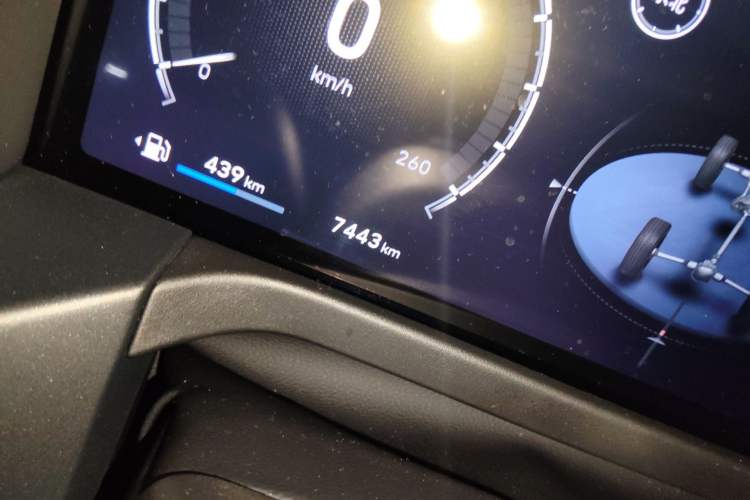 Used Tank 300 2025 2.0T Conqueror Odometer Close Up