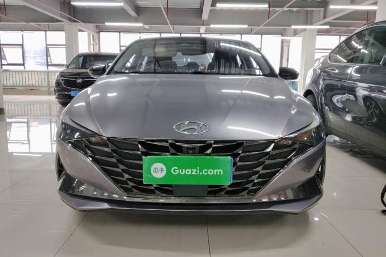 Used Hyundai Elantra 2021 1.5L CVT TOP Flagship Edition Front