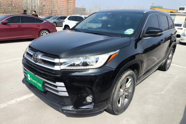 Used Toyota Highlander 2018 2.0T Four-Wheel Drive Luxury Version 7 Seats China VI Standard