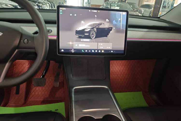 Used Tesla Model Y 2023 Rear-Wheel-Drive Version Audio And AC Panel