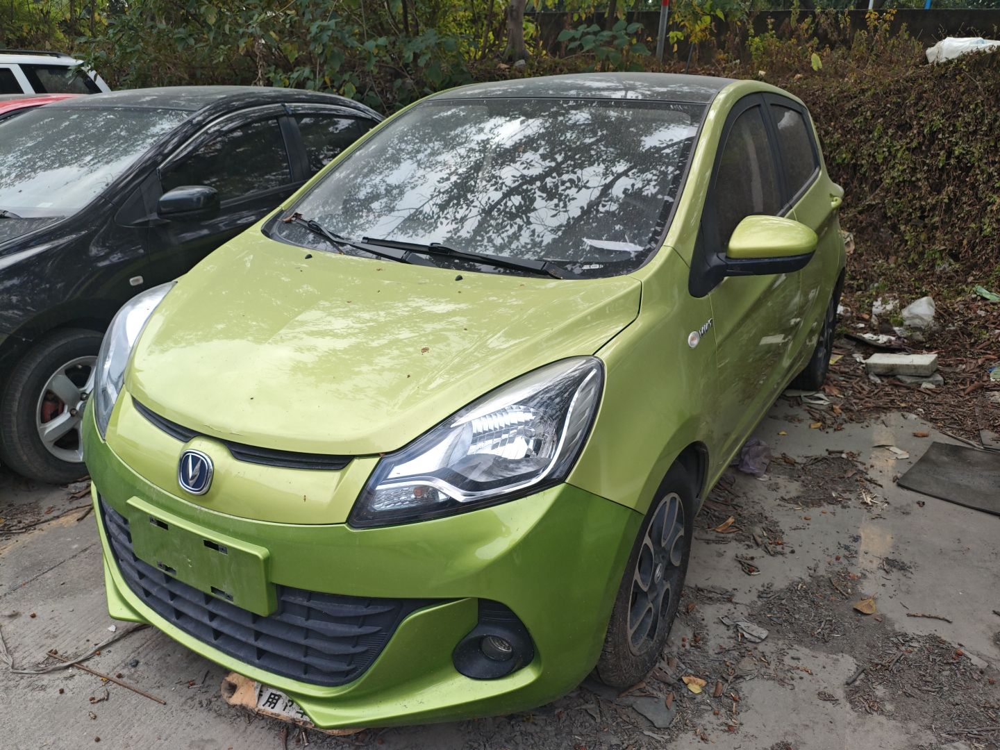 تحت مقدمة السيارة