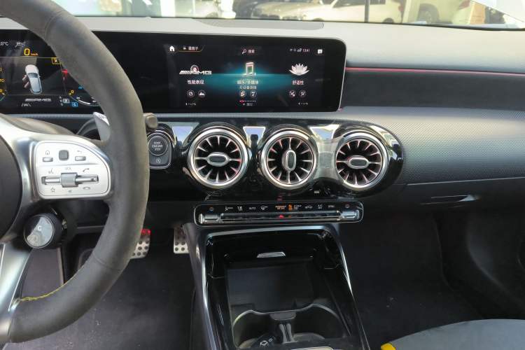 Used Mercedes-Benz A AMG 2020 AMG A 45 S 4MATIC+ Audio And AC Panel