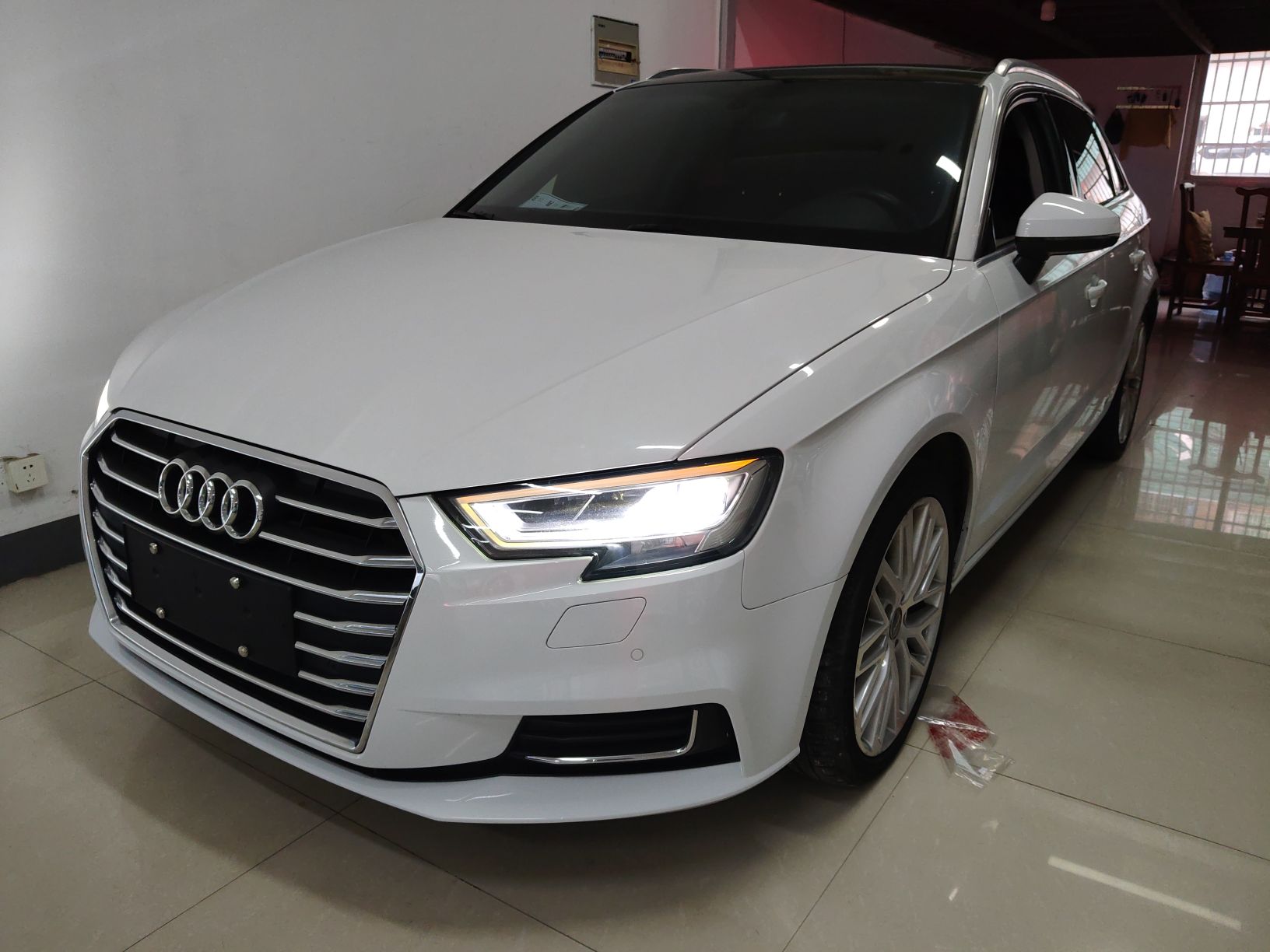 Parte inferior delantera