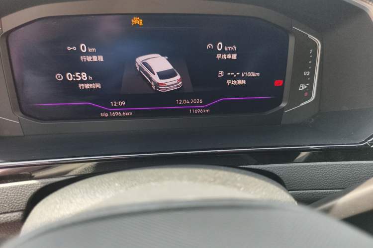 Used Volkswagen FAW-Volkswagen CC 2025 380TSI Striking All-Inclusive Edition Odometer Close Up